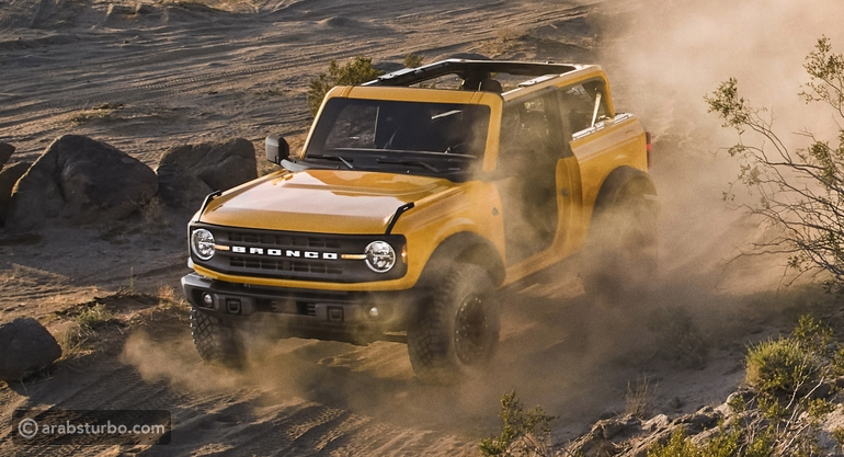 أسعار فورد برونكو 2021 في السوق الأمريكي بالريال السعودي